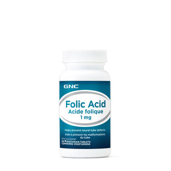 Acide folique 1&nbsp;mg  | GNC